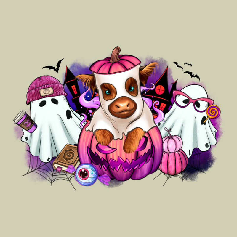 Halloween Ghost Heifer Heavy Core Tee by RanaPortraitStore | Teevron