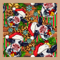 Christmas Leopard Cow Vintage Hoodie | Teevron