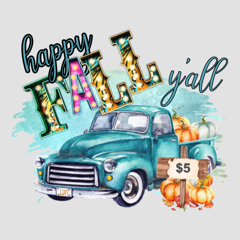 Happy Fall Yall Pumpkin Truck Shirt Premium Hoodie by Bettercallsaul | Teevron