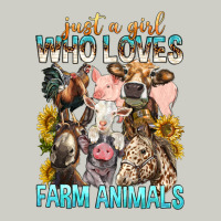 Just A Girl Who Loves Farm Animals Heavyweight Hoodie | Teevron