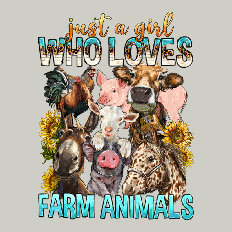 Just A Girl Who Loves Farm Animals Heavyweight Hoodie by BundleAndBundleShop | Teevron