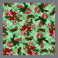 Christmas Candy Cane Seamless Pattern Heavyweight Sweatshirt | Teevron