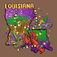 Mardi Gras Louisiana Map Zipper Hoodie | Teevron