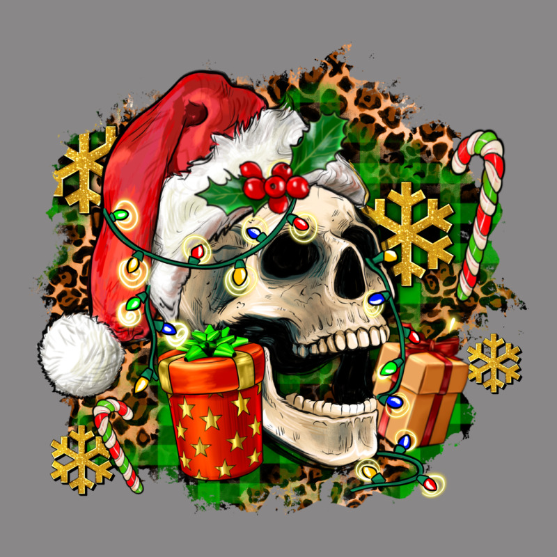 Christmas Skull And Gift Vintage Tee by AdoDesignShop | Teevron