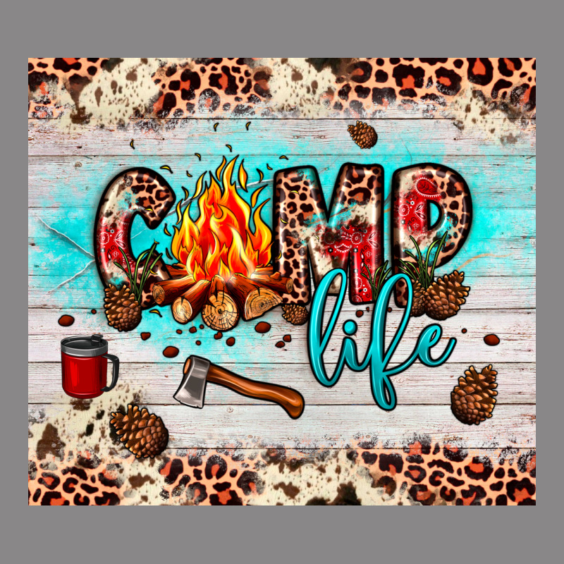 Camp Life Vintage Tee by JahusDesignShop | Teevron