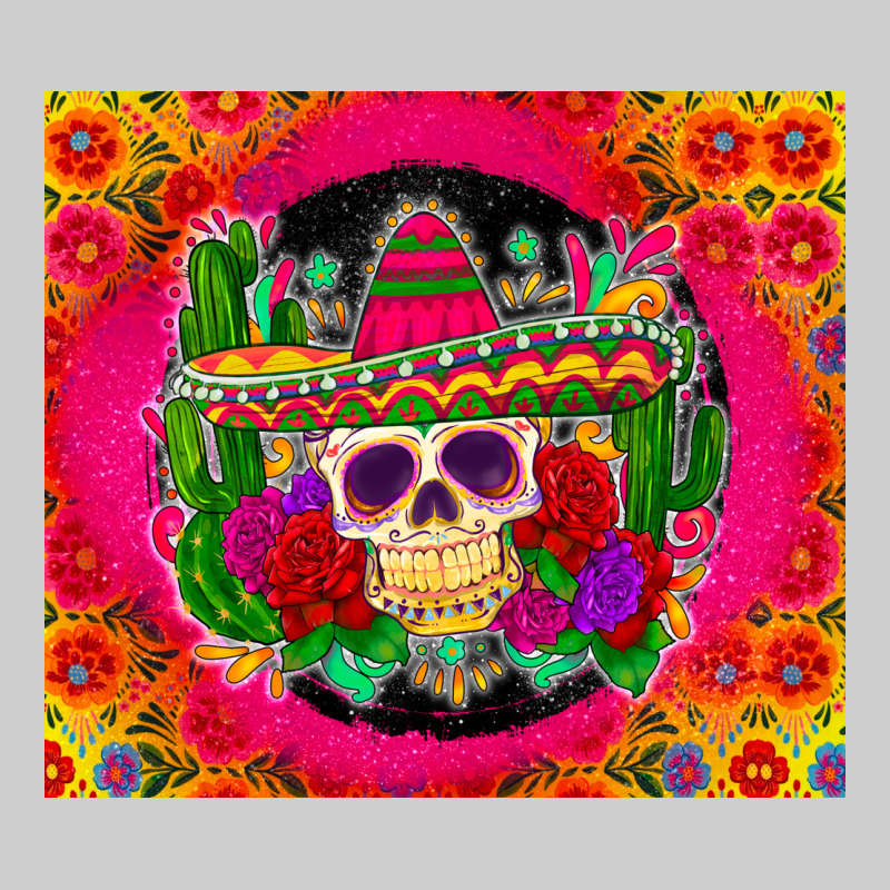 Mexican Skull Premium Tee by Zillion Design Studio | Teevron