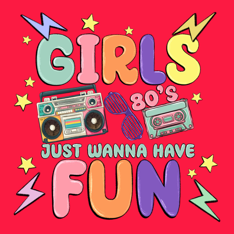 Girls Just Wanna Have Fun Zipper Hoodie by MaliasSmallBusiness | Teevron