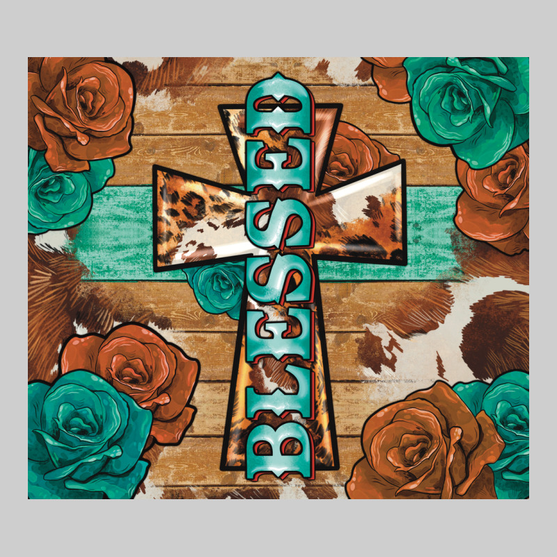 Blessed Cross Premium Tee by BarkalooDesign | Teevron