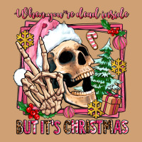 When You're Dead Inside But It's Christmas Vintage Tee | Teevron