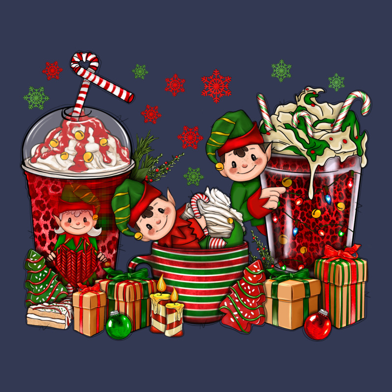 Elf Coffee Cups Christmas Heavyweight Hoodie by BundleAndBundleShop | Teevron