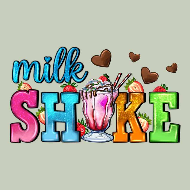 Milk Shake With Chocolate Heart Classic Tee by AdoDesignShop | Teevron
