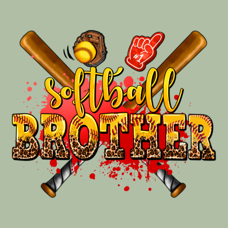 Softball Brother Urban Heavy Tee by AdoDesignShop | Teevron