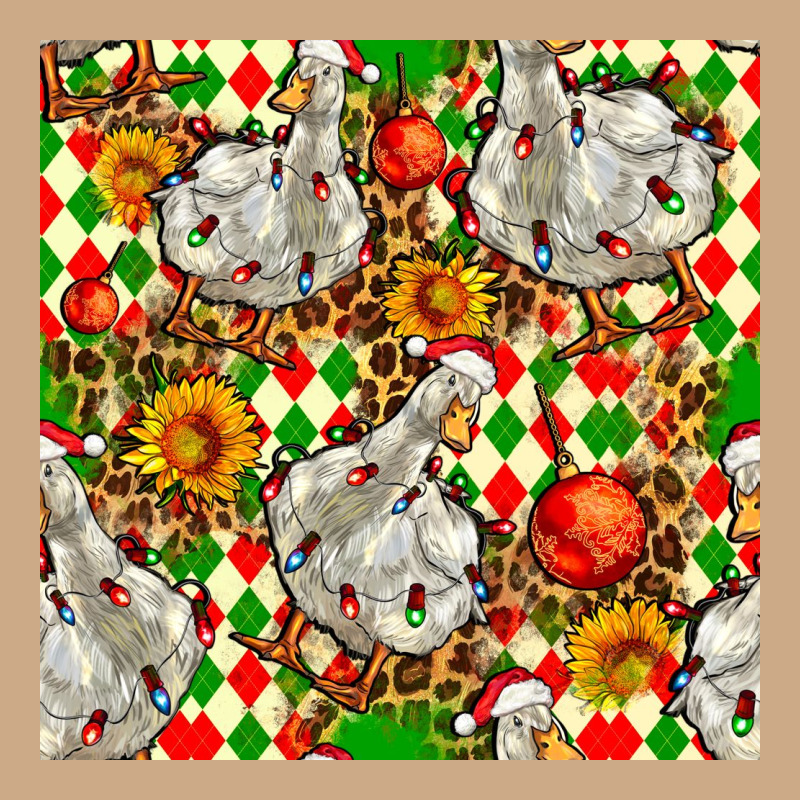 Christmas Leopard Duck Vintage Hoodie by FaDigitalArtStudio | Teevron