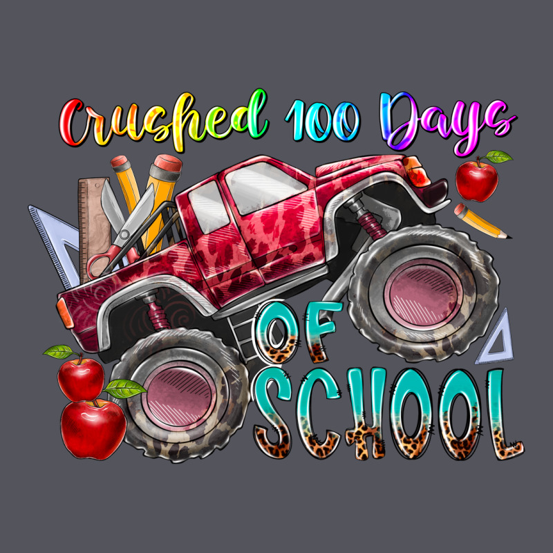 Crushed 100 Days Of School Vintage Hoodie by RacoonDesign | Teevron