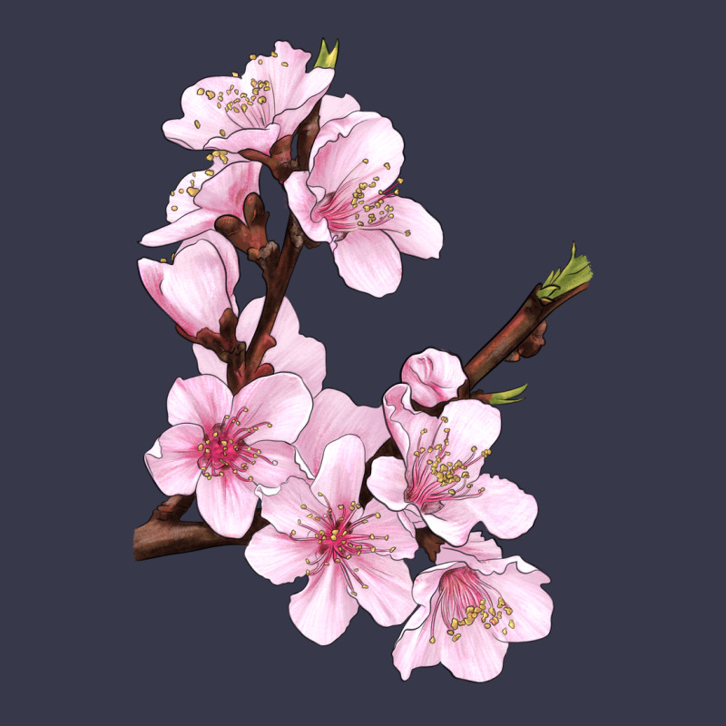 Peach Blossom Long Sleeve Tee by LillyAllenDesigns | Teevron