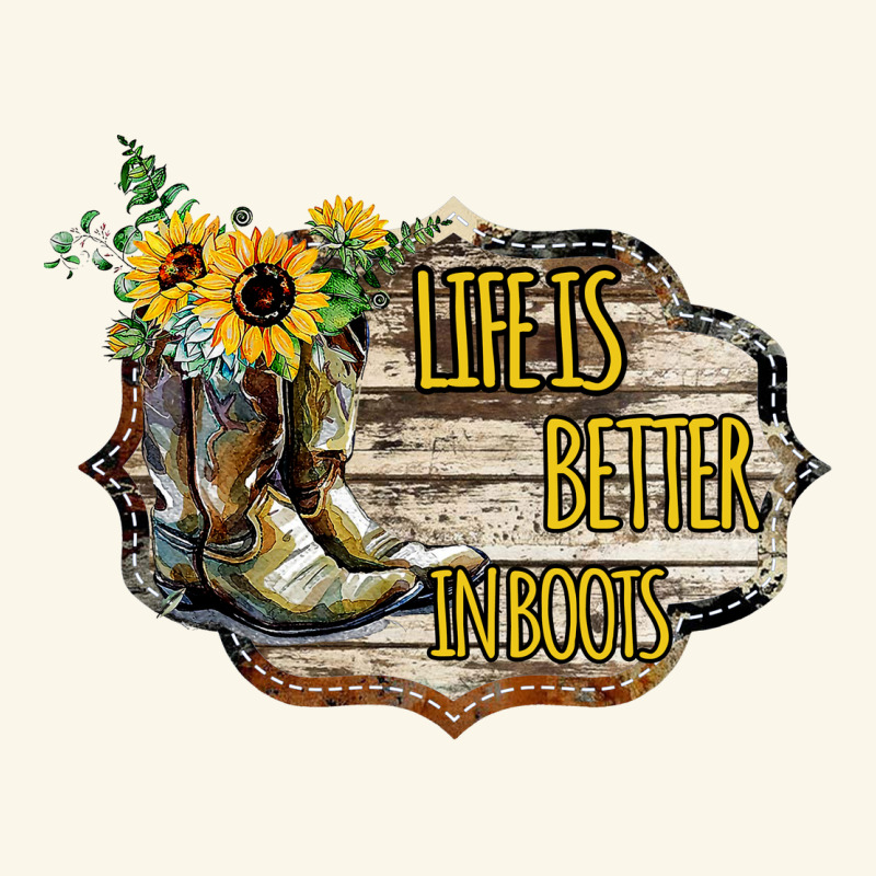 Life Is Better In Boots Premium Hoodie by Bettercallsaul | Teevron