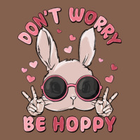 Don't Worry Be Hoppy Zipper Hoodie | Teevron