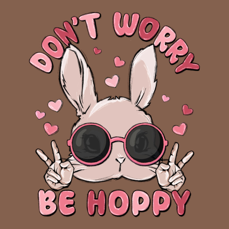 Don't Worry Be Hoppy Zipper Hoodie by MaliasSmallBusiness | Teevron
