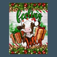 Christmas Feeling Jolly Cow Urban Heavy Tee | Teevron