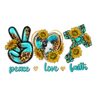 Peace Love Faith Premium Tee | Teevron