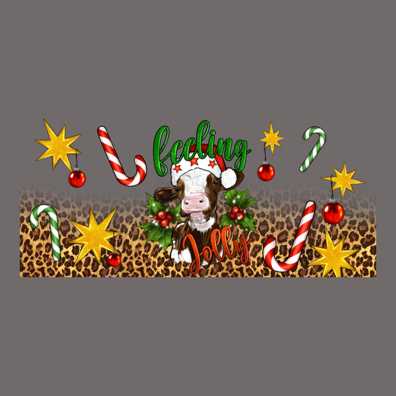 Christmas Feeling Jolly Cow Urban Heavy Tee by Artiststas | Teevron