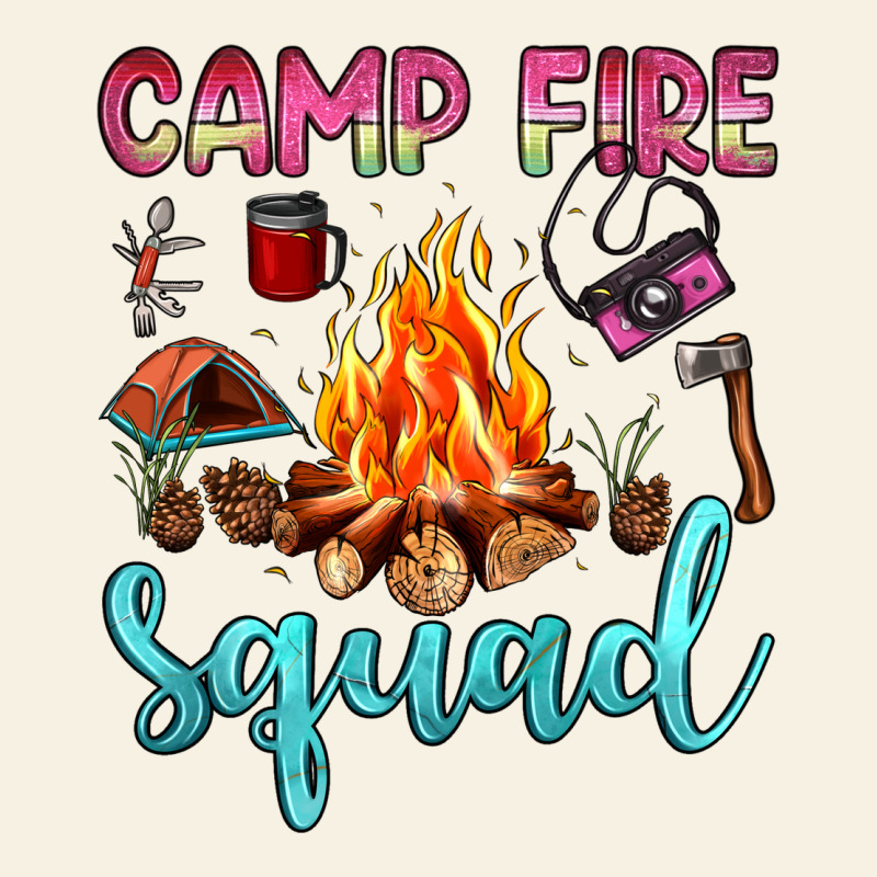 Camp Fire Squad Vintage Tee by JahusDesignShop | Teevron