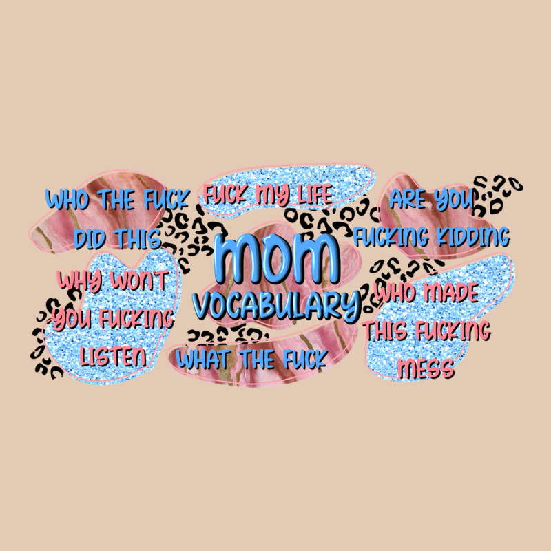 Mom Vocabulary Libbey Glass Urban Hoodie by TumblerDesignByShophia | Teevron