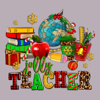 Christmas Jolly Teachers Vintage Tee | Teevron