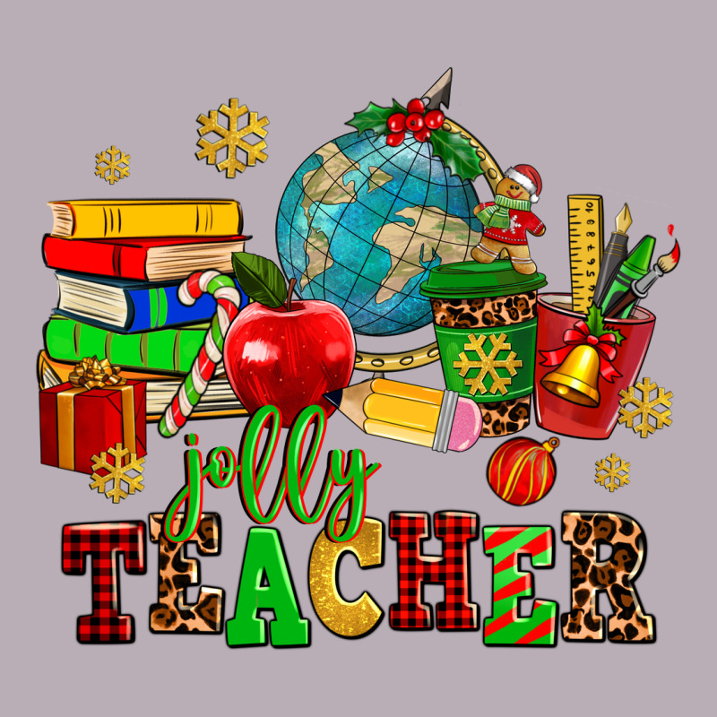 Christmas Jolly Teachers Vintage Tee by AdoDesignShop | Teevron