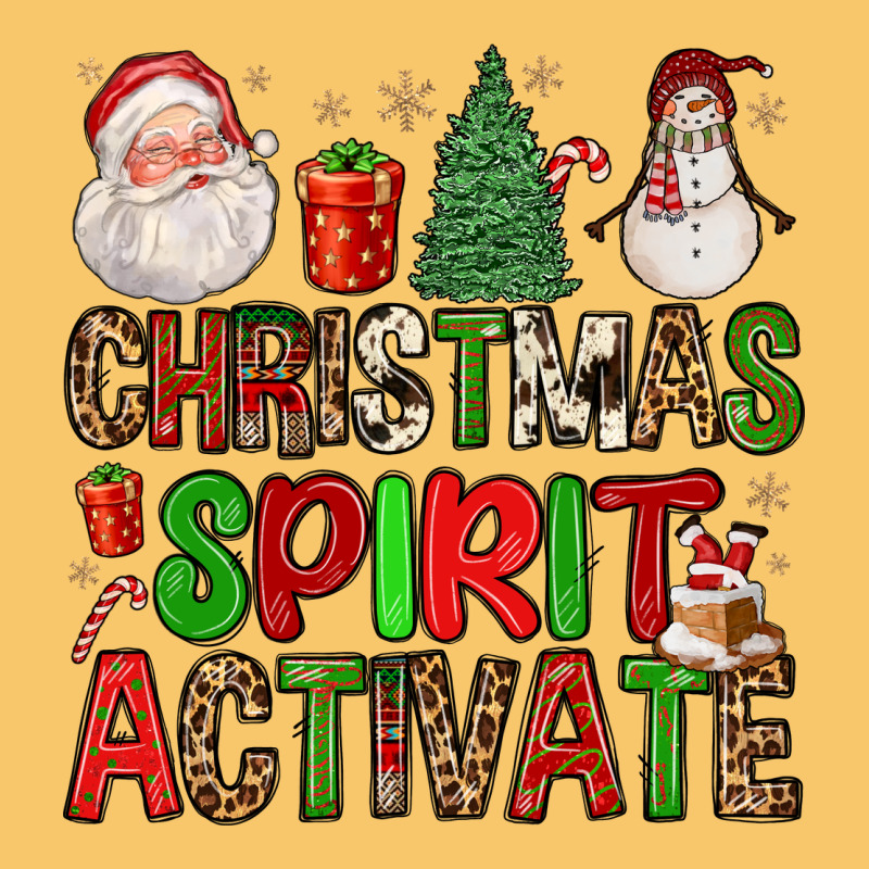 Christmas Spirit Activate Vintage Hoodie by FaDigitalArtStudio | Teevron