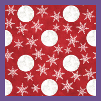 Christmas Snow Flakes Seamless Pattern Vintage Tee | Teevron