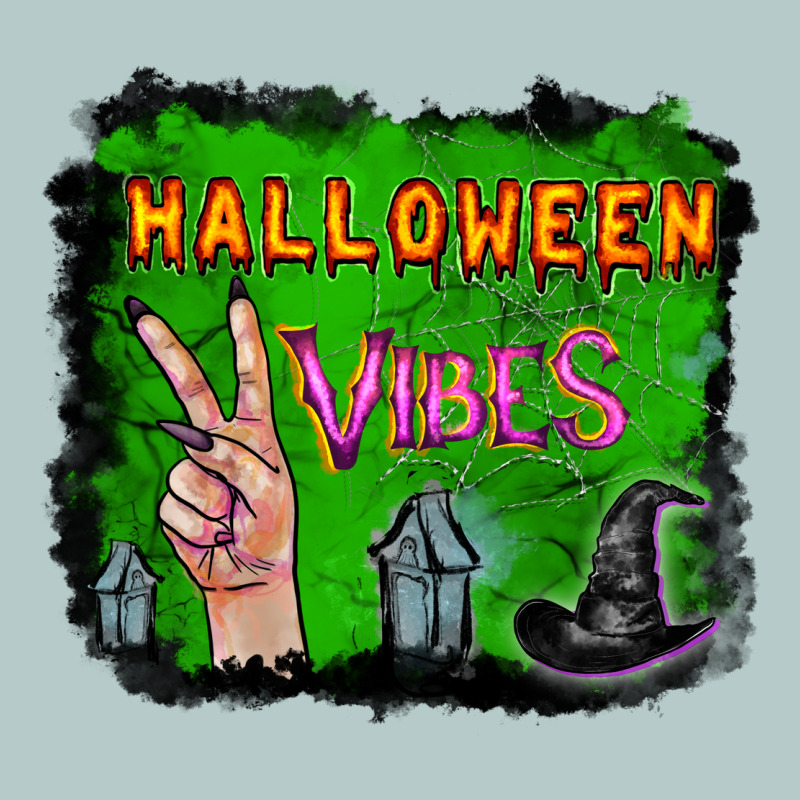 Watercolor Halloween Vibes Heavy Core Tee by RanaPortraitStore | Teevron