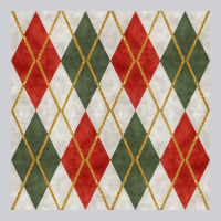 Christmas Diamond Plaid Seamless Pattern Heavyweight Sweatshirt | Teevron