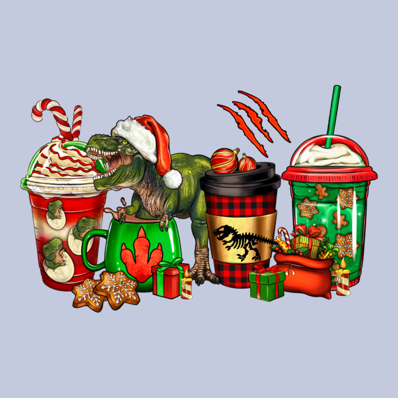 Trex Coffee Cups Long Sleeve Tee by Jasminsmagicworld | Teevron