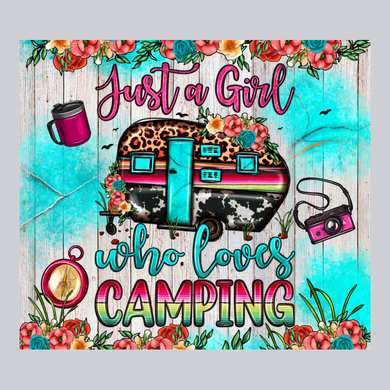 Just A Girl Who Loves Camping Heavyweight Sweatshirt by JahusDesignShop | Teevron