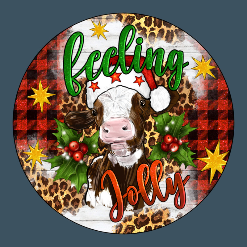 Christmas Feeling Jolly Cow Ornament Urban Heavy Tee by Artiststas | Teevron
