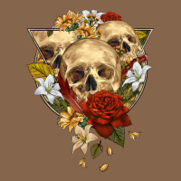 Triangle Flower Skeletons Premium Tee | Teevron