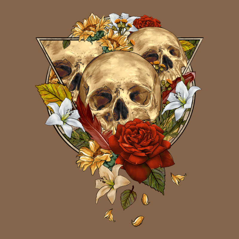Triangle Flower Skeletons Premium Tee by RanaPortraitStore | Teevron