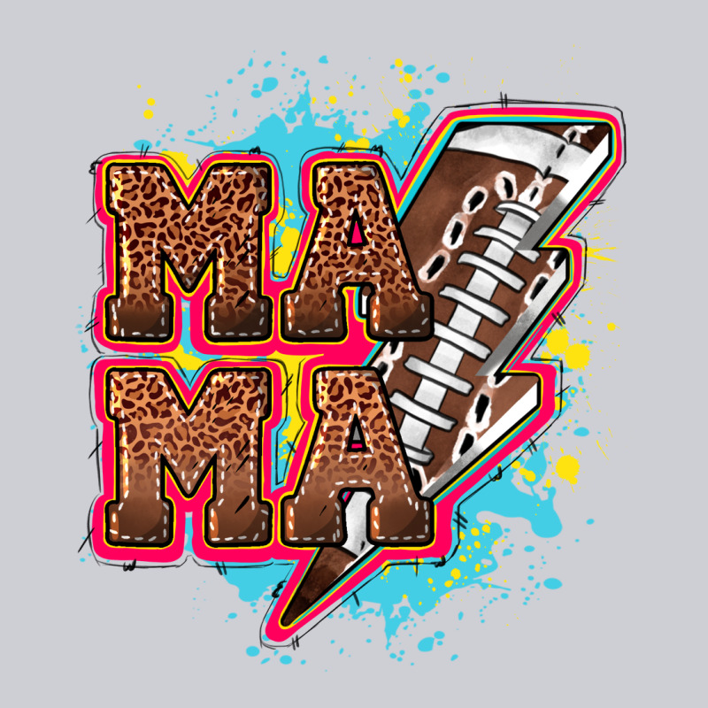 Mama Football Lightning Bolt Urban Hoodie by HowdyJamesFarm | Teevron