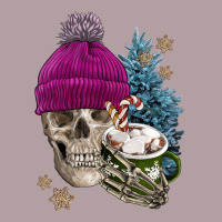 Winter Skeleton Skull Vintage Hoodie | Teevron