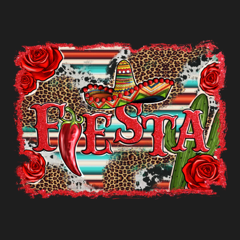 Fiesta With Sombrero Background Classic Tee by Artiststas | Teevron