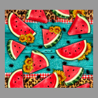 Watermelon And Sunflowers Vintage Hoodie | Teevron