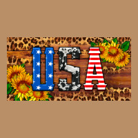 Usa Sunflowers License Plate Vintage Hoodie | Teevron