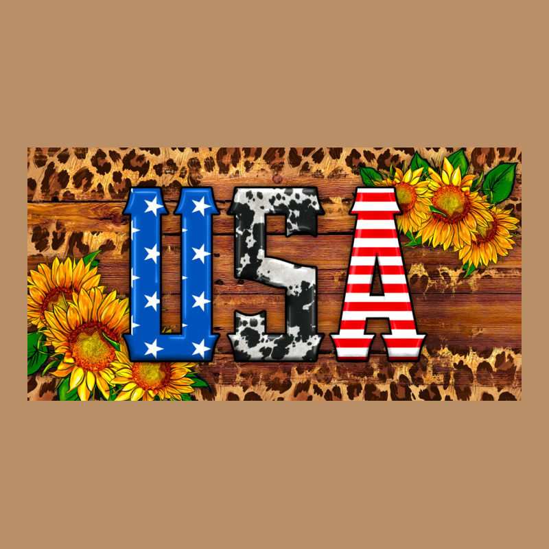 Usa Sunflowers License Plate Vintage Hoodie by HRA Design Shop | Teevron