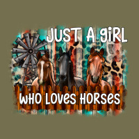 Just A Girl Who Loves Horses Vintage Hoodie | Teevron