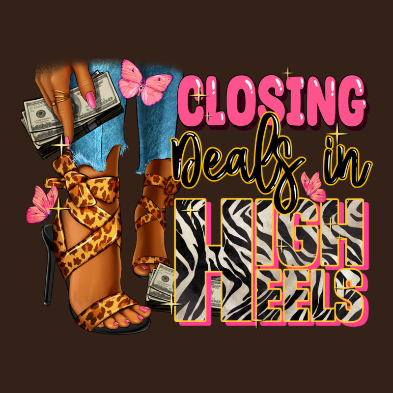 Closing Deals In High Heels Black Fashion Girl Heavy Core Tee by RanaPortraitStore | Teevron