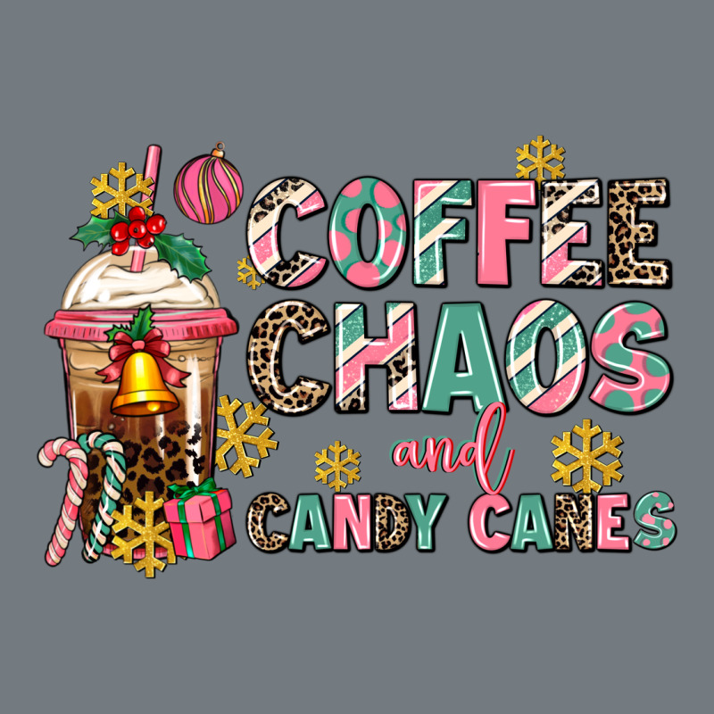 Coffee Chaos And Candy Canes Heavyweight Sweatshirt by AdoDesignShop | Teevron
