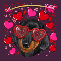 Valentine's Day  Dachshund Puppy Premium Tee | Teevron
