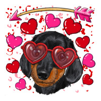 valentine's day  dachshund puppy | Teevron