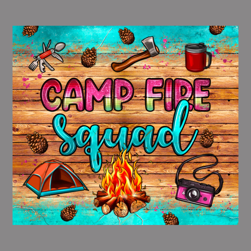 Camp Fire Squad Vintage Tee by JahusDesignShop | Teevron